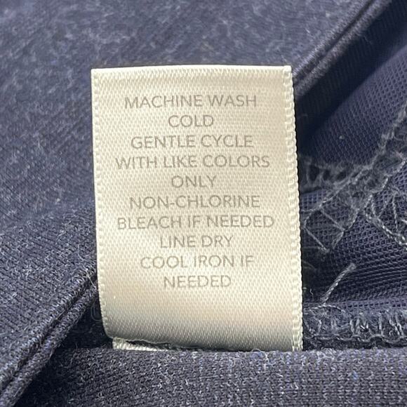 Christopher & Banks Signature Slimming Blue Stretch Skinny Straight Pants 8P - Picture 5 of 8